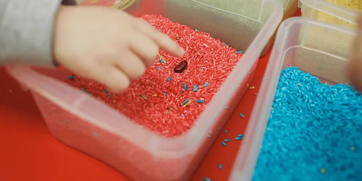 Sensory play odeas for 1-year olds