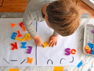 teach letters to kids