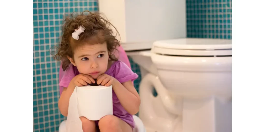 little girl potty training
