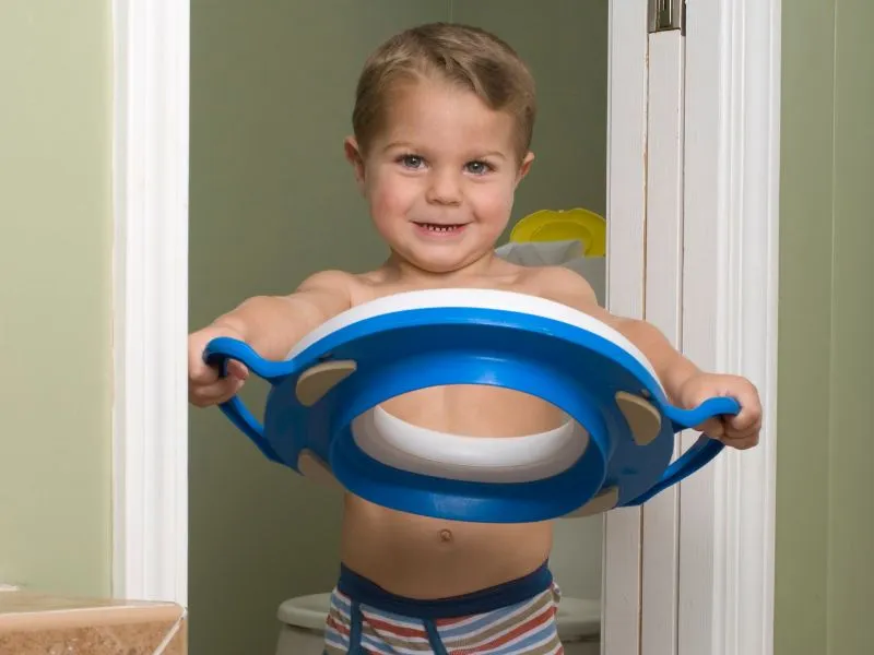 potty training a boy