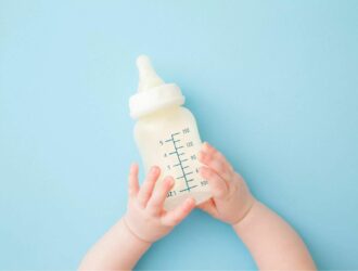 baby bottle refusal, baby bottle, baby hands