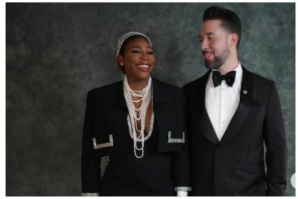 husband alexis ohanian, serena williams and alexis, healthy mama