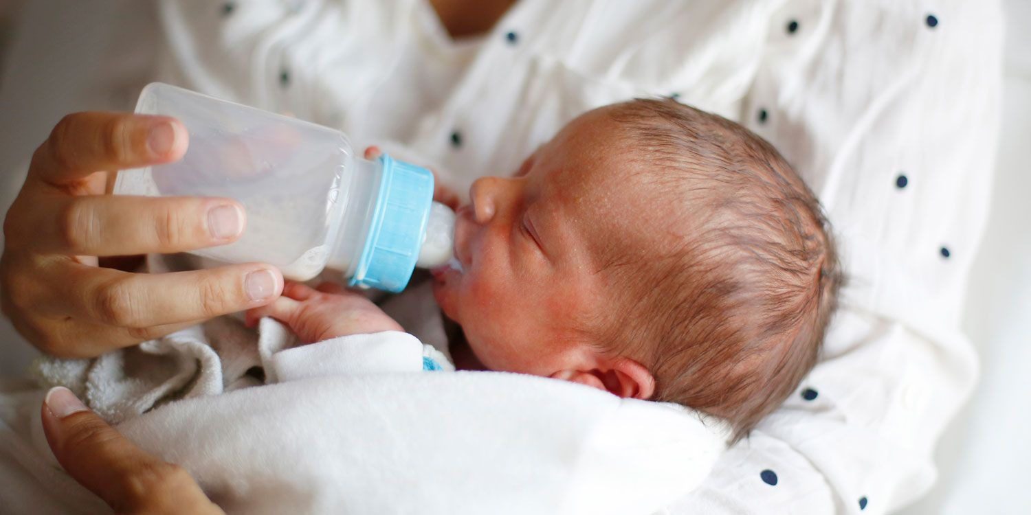 how to bottle feed a newborn
