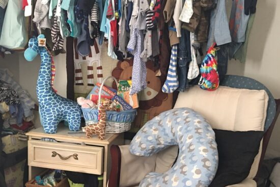 baby clutter