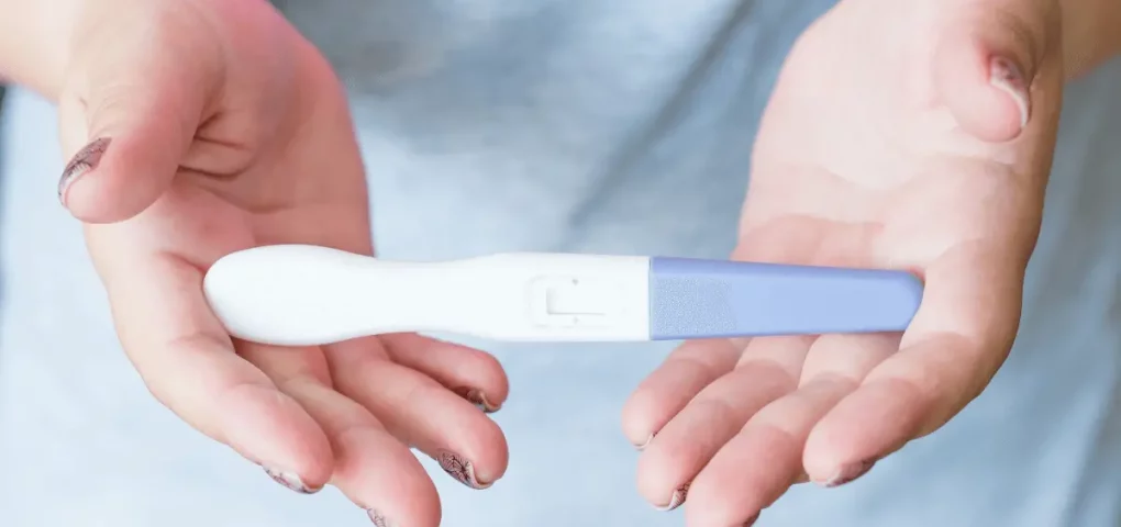 pregnancy test - negative result